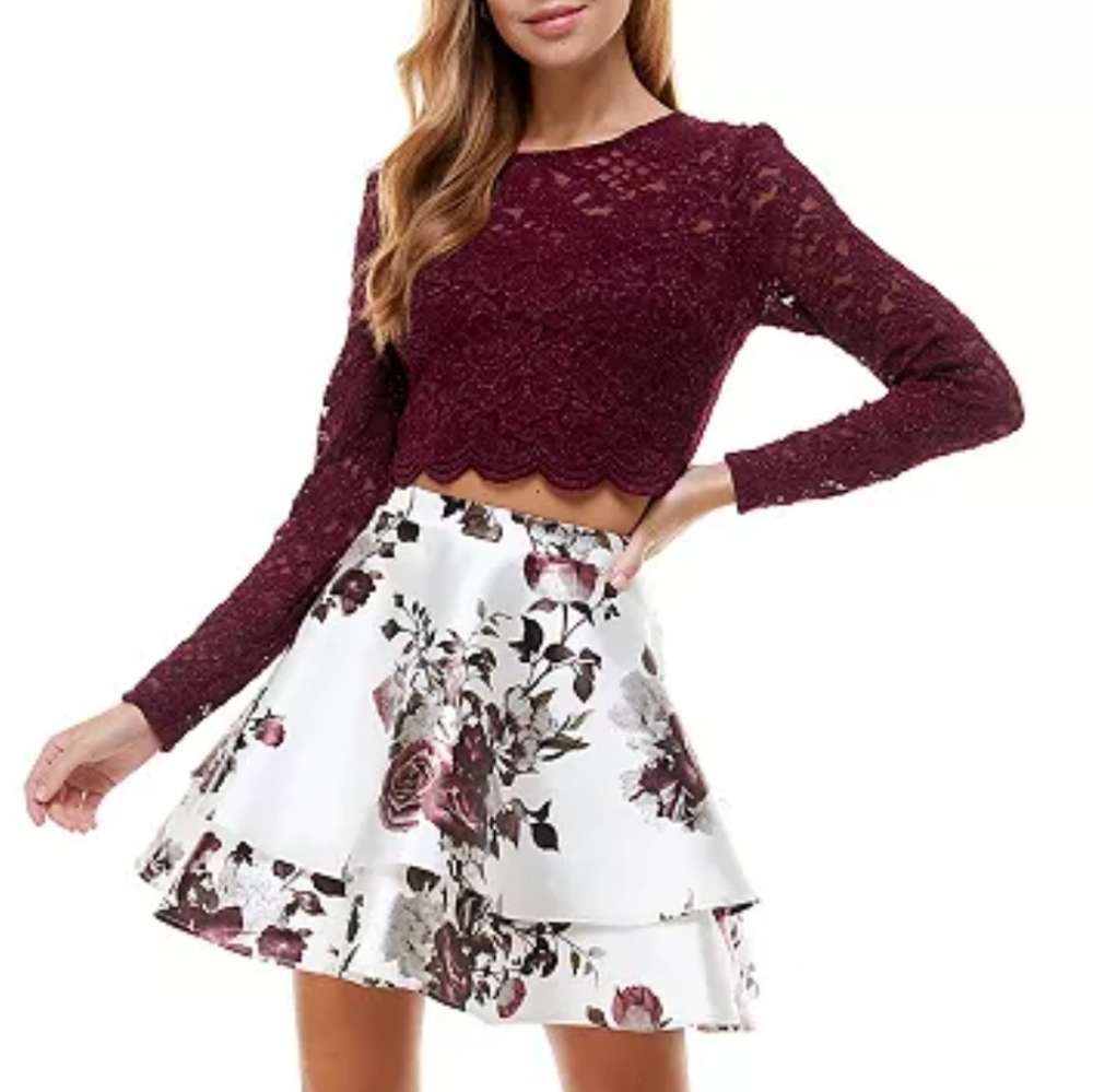 City Studio party social 2-PC set NWT